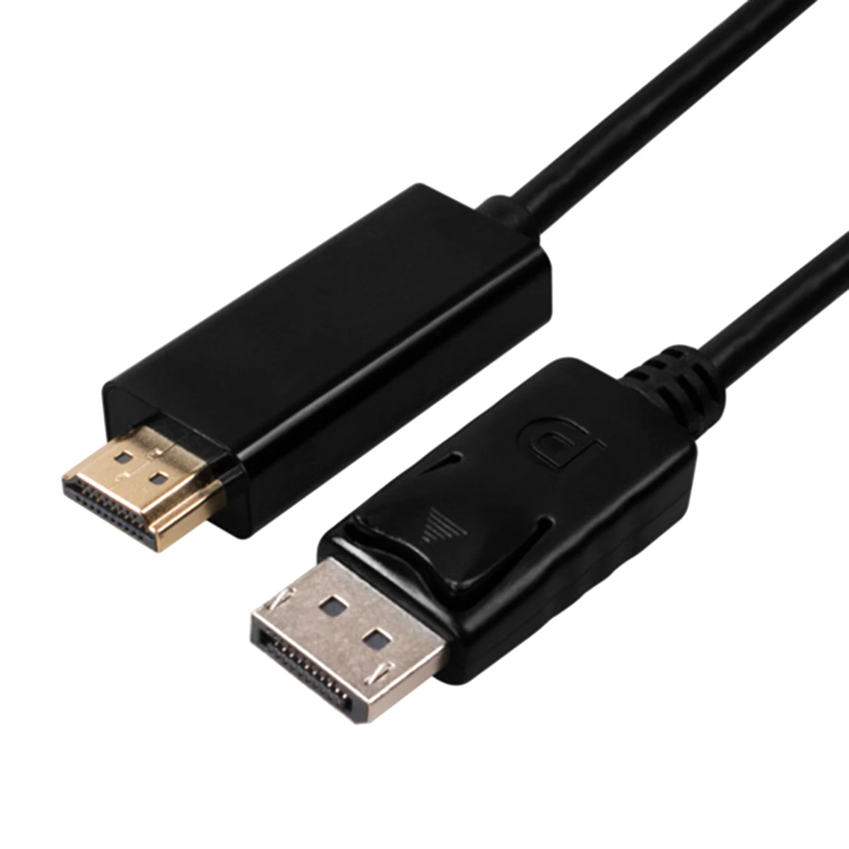 1080P 1 8 м/6 футов порт дисплея DP в HDMI-совместимый кабель-адаптер с позолоченным