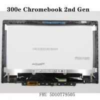 adaptedto lenovo 300e chromebook 2nd gen 11 6 touch screen lcd assembly digitizer display panel bezel frame fru 5d10t79505