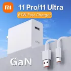 Зарядное устройство для Xiaomi 11 Pro, 67 Вт, GaN 11, ультразарядный адаптер питания, 6 А, кабель Type-C для Xiaomi 11 Ultra, Redmi note 9, 10 pro, mi 11, 10