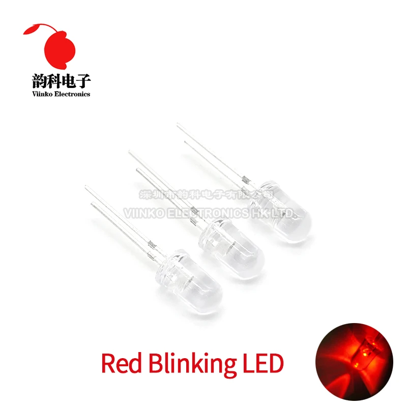 50 шт. 5 мм белый зеленый красный синий желтый светоизлучающие диоды