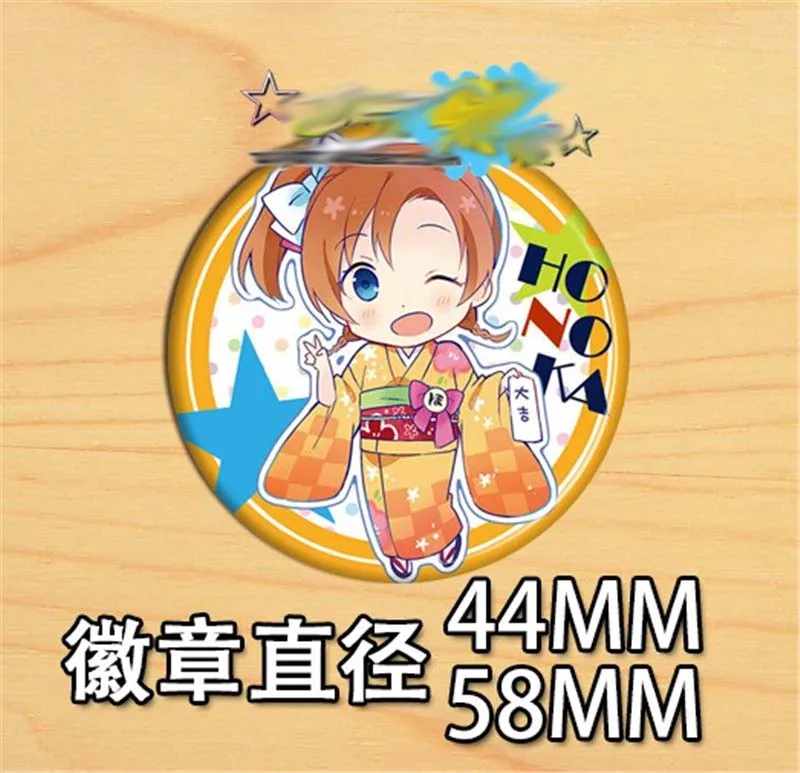 9 шт. брошь с булавкой в форме сердца коллекционная булавка японский мультфильм