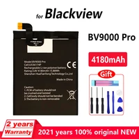 original 4180mah bv 9000 new battery for blackview bv9000 pro bv9000pro genuine replacement batteries bateria with gift tools
