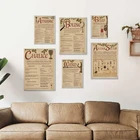 Набор для рисования книг с тенями, страниц, алтаря, винтажные постеры и принты, волшебное ведьё, настенные картины, Гримуар, холст, живопись, Декор