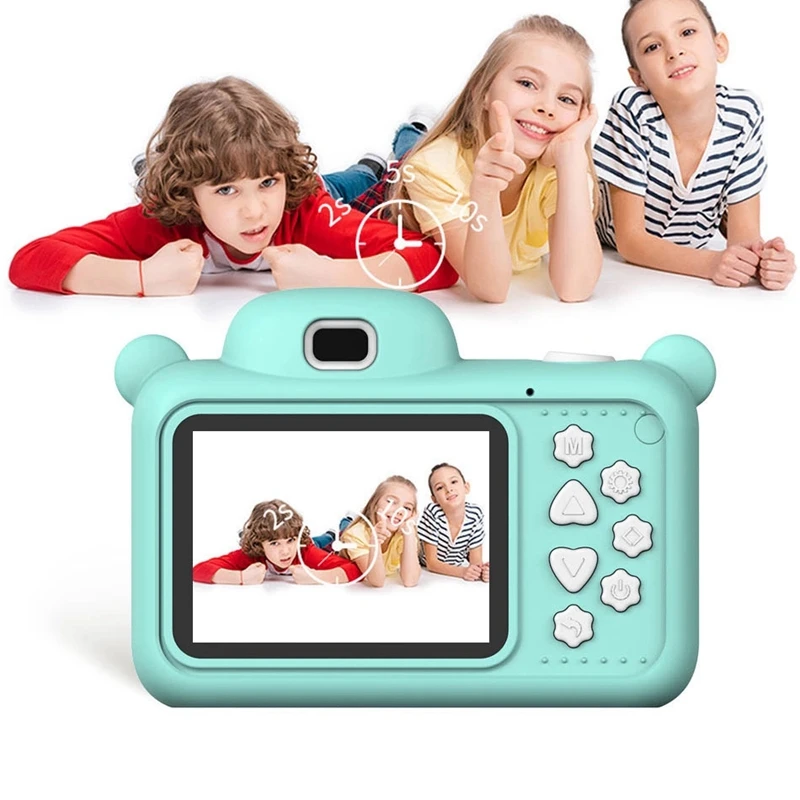 C3 детская камера мультипликационная цифровая двойная мини-камера портативная