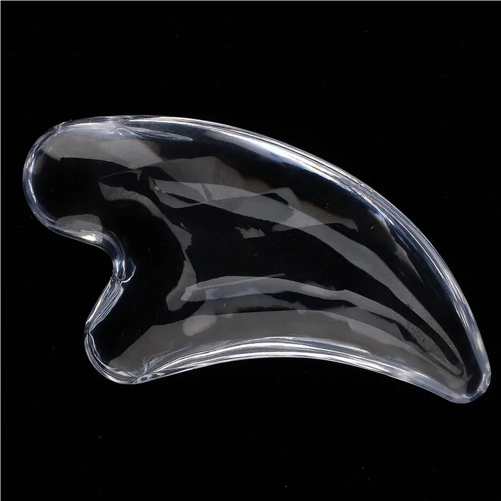 Прозрачная пластина из натуральной смолы с кристаллами тонкая тарелка для