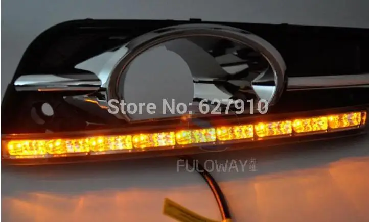 Поворотов и затемнения стиль реле 12V авто светодиодный DRL Габаритные огни для