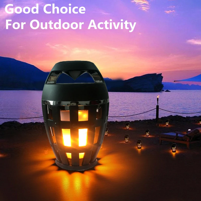 Портативный Bluetooth-динамик с подсветкой объемный беспроводной громкий