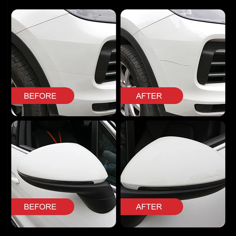 Прозрачные наклейки на двери автомобиля бесследная Защитная пленка для салона