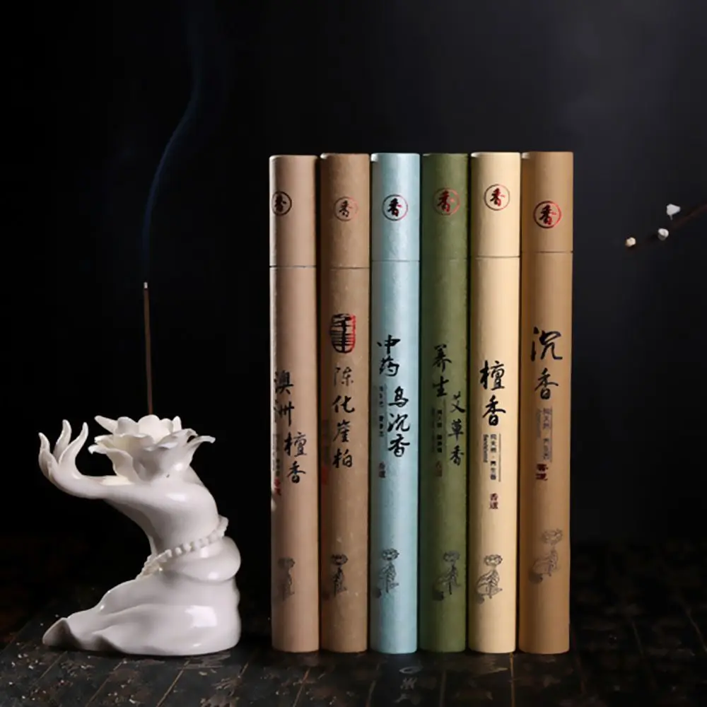 

Clean Air Burner Aloeswood Aromatherapy Sticks Incense Air Freshener Natural Aroma Sandalwood Burner Fragrance Spices
