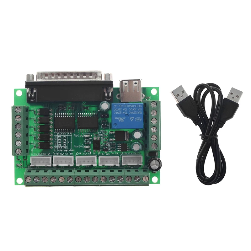 Модернизированный 5 Axis CNC Интерфейс адаптер коммутационная плата для Драйвер