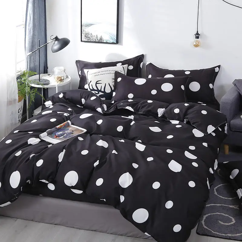 Комплект постельного белья с пододеяльником для взрослых большие мягкие из