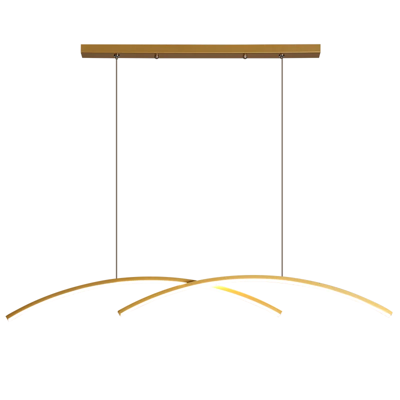 

Luxury chandelier modern restaurant chandelier golden black bar table lamp Nordic creative minimalist led designer chandelier