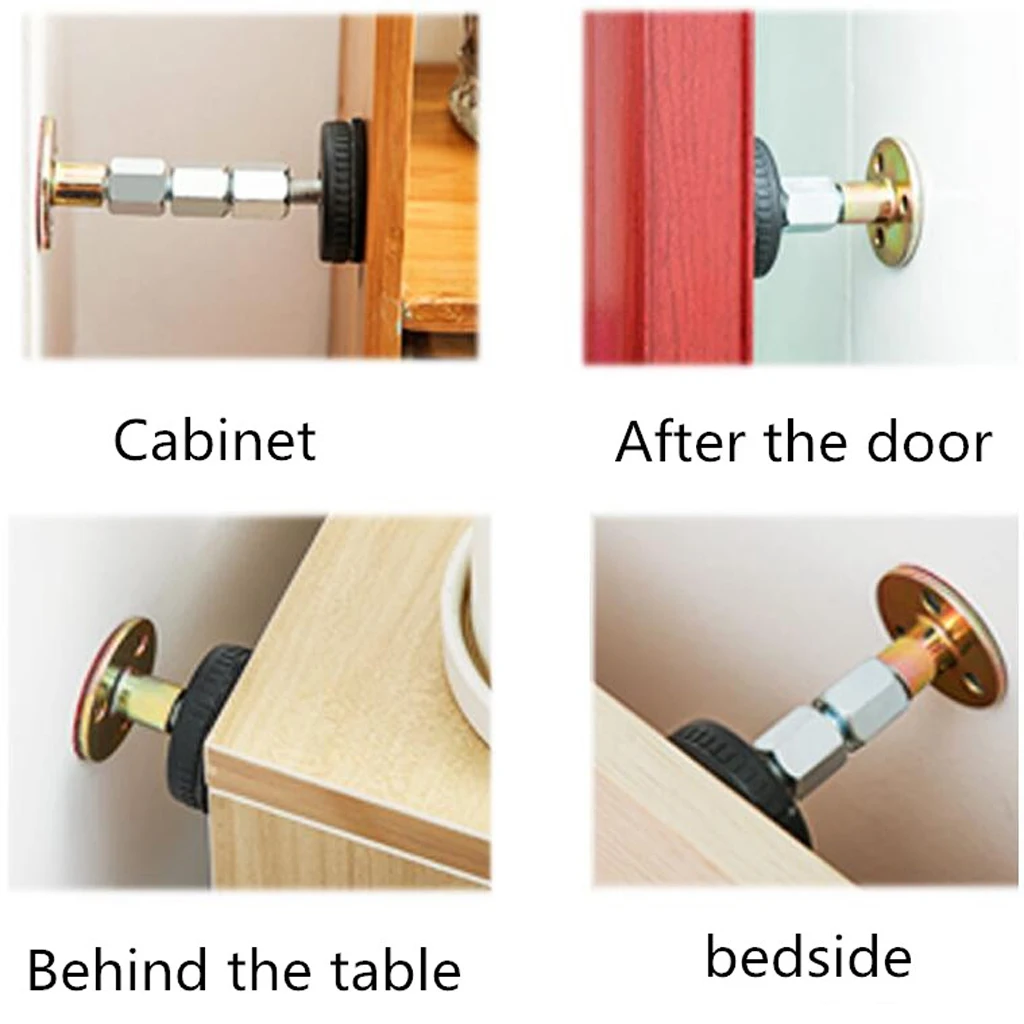 4 шт. Регулируемая Резьбовая рама для кровати антивибрационный инструмент