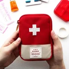 Аптечка первой помощи сумка для путешествий Медицина посылка набор для оказания первой медицинской помощи сумки маленькие медицина Органайзер с разделителем для хранения