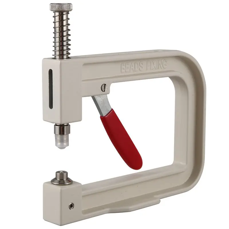 

1Set Manual Nailed Bead Machine Clothing Manual Pearl Cap Bead Rivet Fixing Machine DIY Repair Knitting Lace Hat Tools