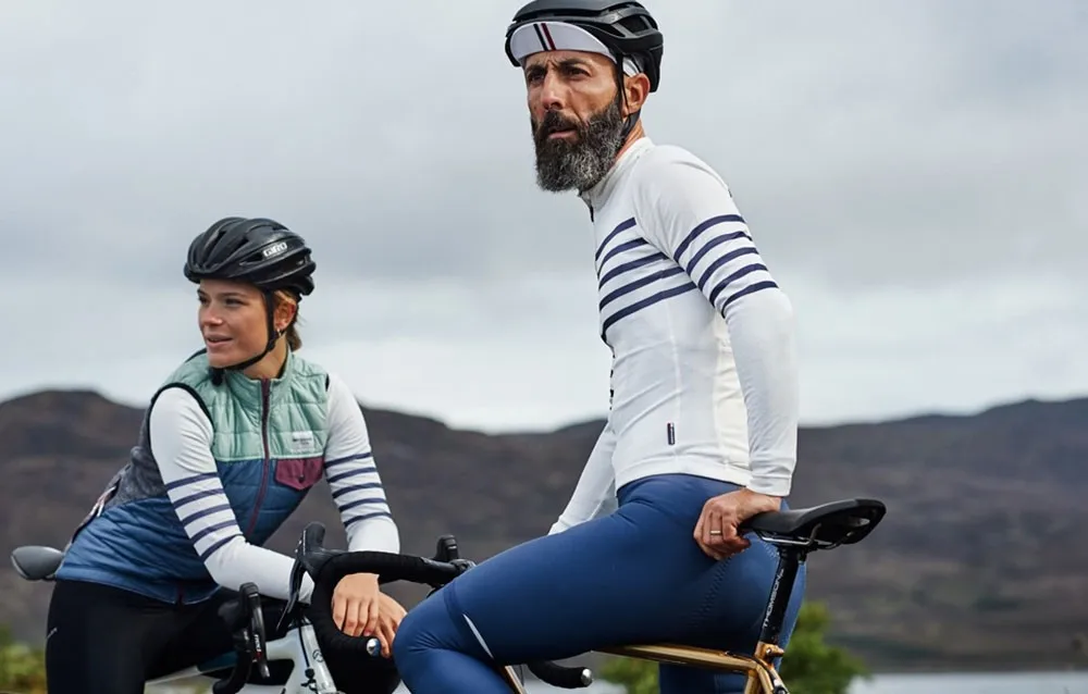 Зимняя Теплая Флисовая футболка с длинным рукавом для езды на велосипеде