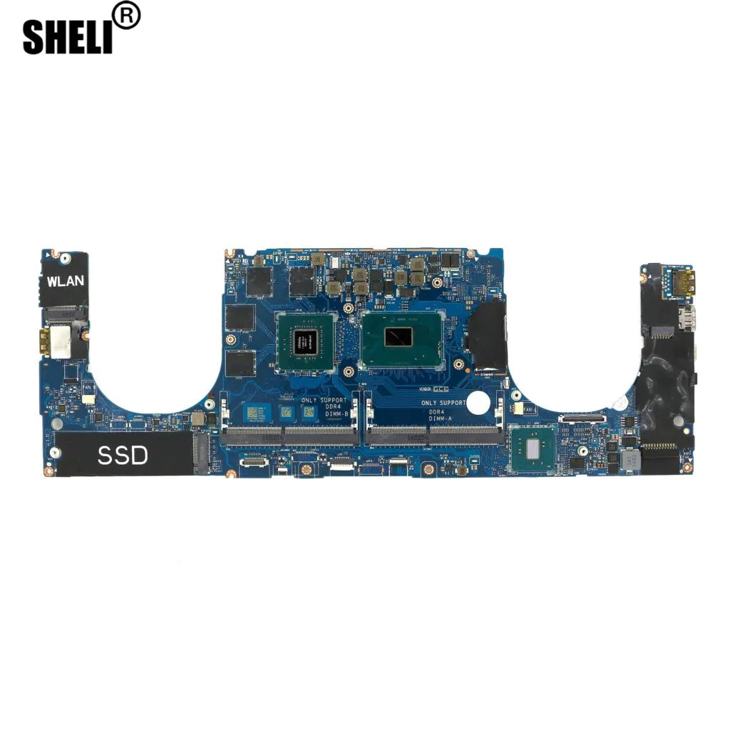 YH90J Дискретная системная плата CAM00/01 LA E331P w/ i7 7700HQ CPU + GTX 1050 V4G GPU для Dell XPS 15