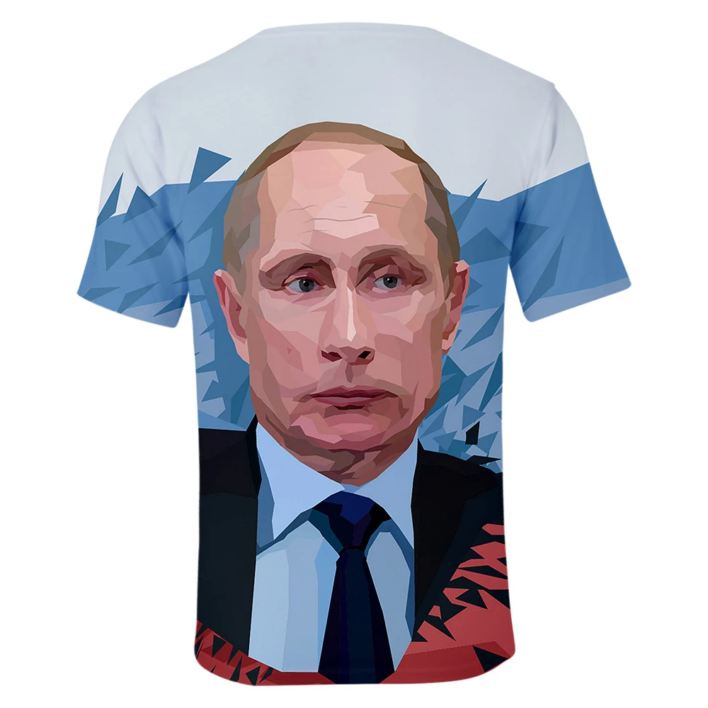 Notorious Putin Smalls 2Pac Tupac 3d Dye T-Shirt Women Men Fashion Clothing harajuku Tops Summer Style tees