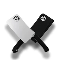 ins cute funny kitchen knife phone case for iphone 11 12 pro max xr x xs 7 8 plus luxury creativity 3d silicone soft cover cases
