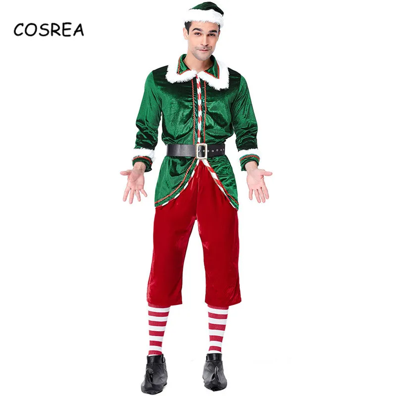 Новинка 2018 чулки в виде шапки Санта Клауса зеленого цвета Рождественский отец