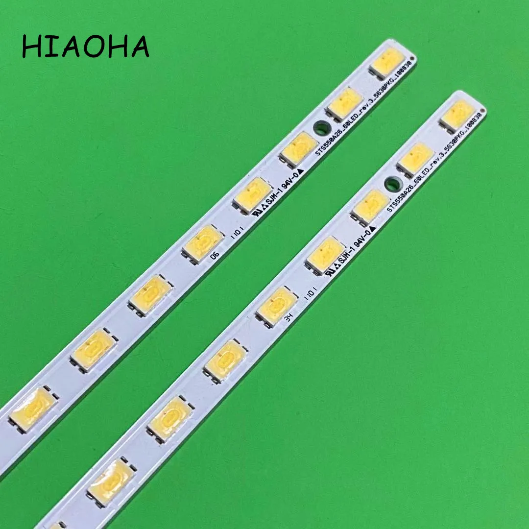 

Original 2pcs/Set LED Backlight Strip STS550A26_60LED_REV.3_5630PKG KDL-55EX720 KDL-55HX750 LTY550HJ03 LJ64-02875A LJ64-02876A