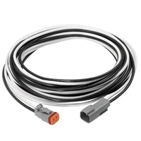 65cm 18awg deutsch connected extension 2 pin wiring harness kit for led light bar pod ligts wire harness