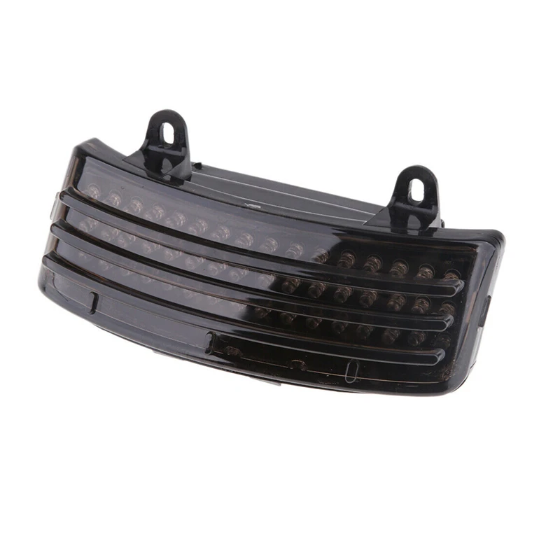 Мотоциклетный дымчатый трехполосный задний крыло светодиодный стоп сигнал