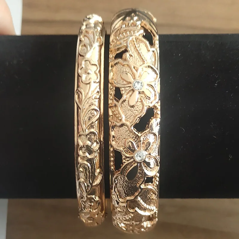 Stylish Style Vintage High Quality Brilliant Bangle Set Beautiful Jewelry Chic Accessories | Украшения и аксессуары