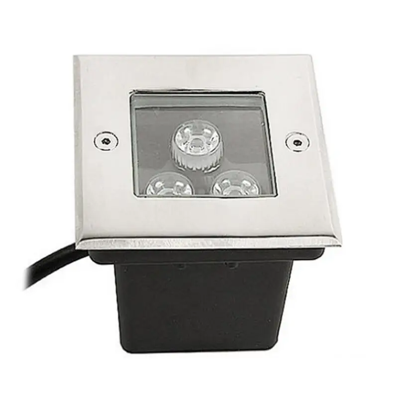 Встраиваемая внешняя подземная лампа для тротуара 3 Вт 4 220 В переменного тока