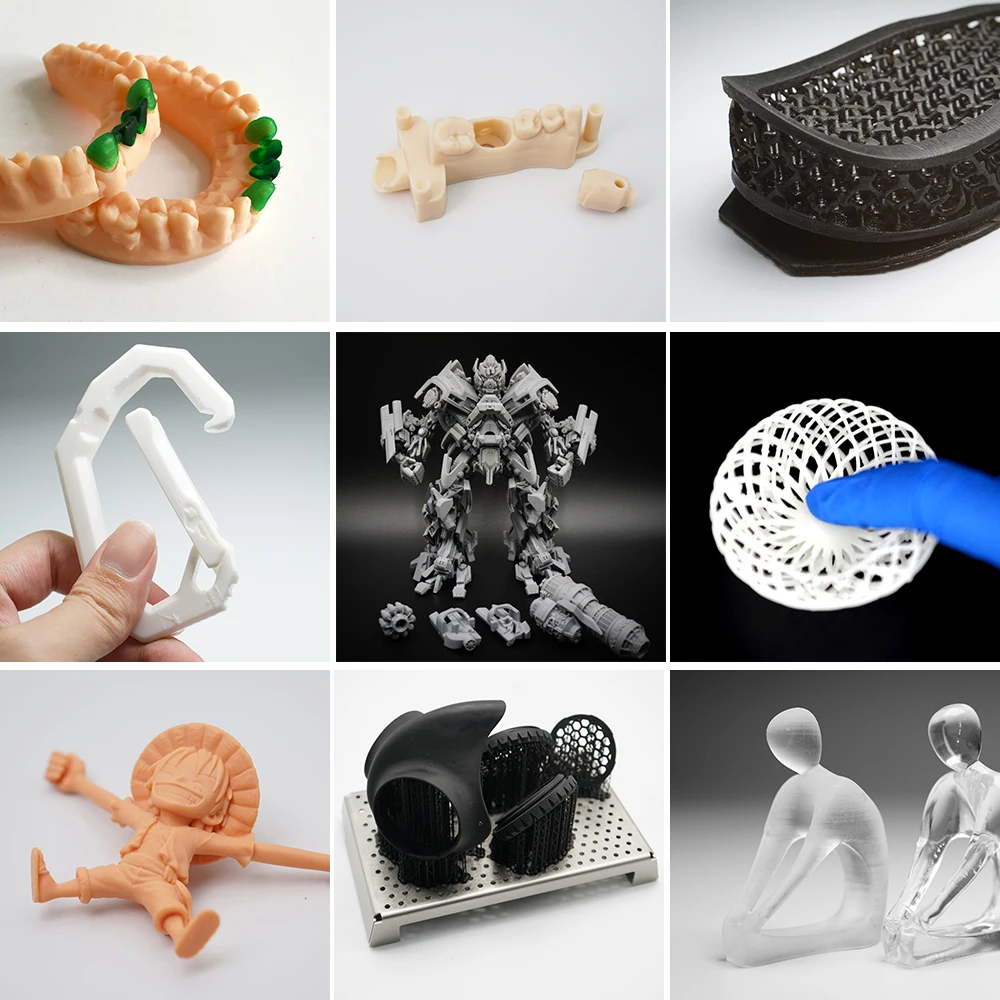 Resione 500g Жесткий Гибкий стоматологический литьевой смолы УФ 3d Phrozen Elegoo Mars Anycubic