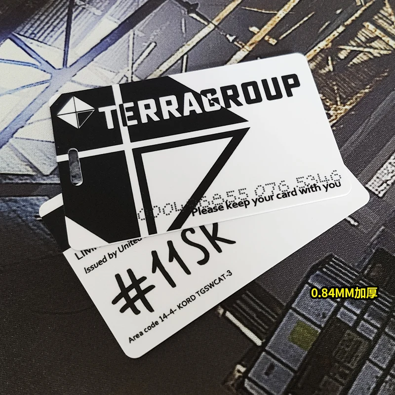 Двусторонний аксессуар для ключей TerraGroup Labs красный синий желтый фиолетовый цвет