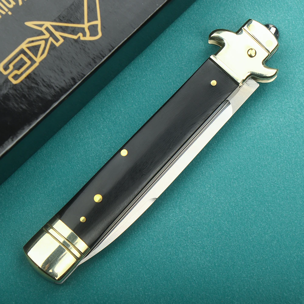 Стальной острый складной нож с рукояткой из клакса акц и мафии D2 портативный