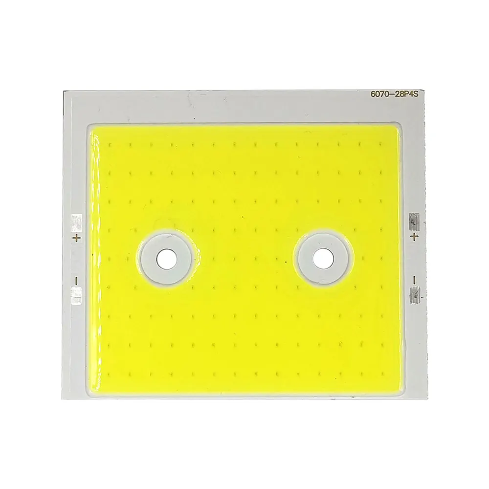 Дропшиппинг 70x60 мм COB Панель светильник светодиодный чип на плате 20W 12V Теплый