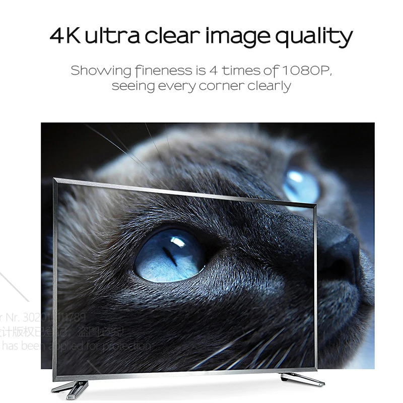 Аун Высокоскоростной HDMI Кабель обновление версии 2 0 поддержка 3D 2K 4K для ТВ HD