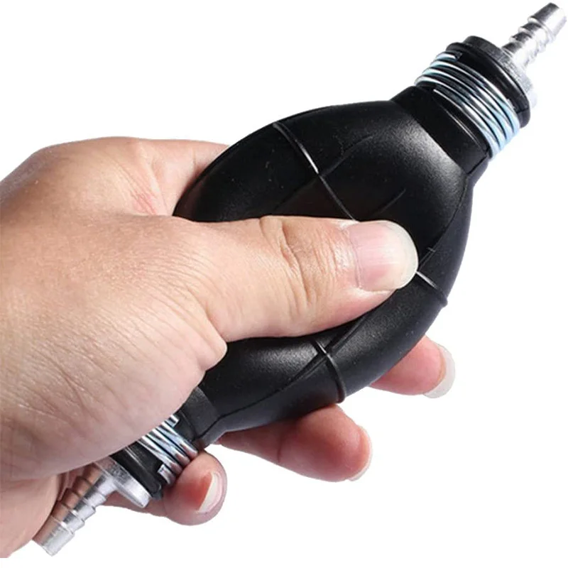 Ручной топливный насос универсальный резиновый алюминиевый для сборки линии