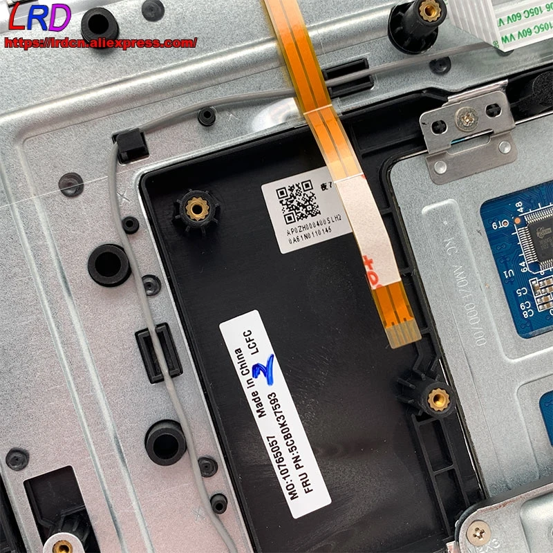 Comprar Carcasa C Cubierta Superior Con Reposamanos Con Teclado Retroiluminado Griego GRK Para Ordenador Portátil Lenovo Y700-17ISK 5CB0K37593 AP0ZH000400 SN20H54506