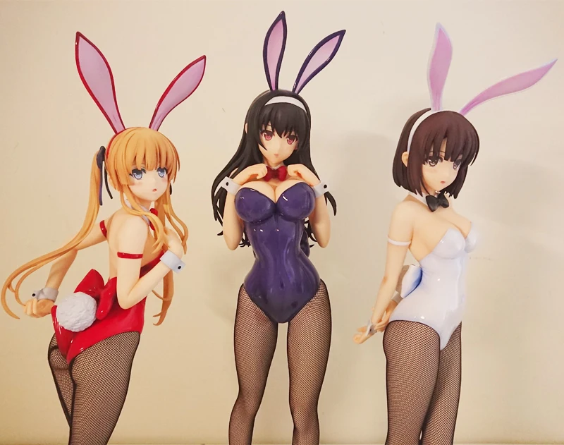 40 см Saenai Heroine No Sodatekata Kasumigaoka Utaha свободный кролик девушка сексуальная девушки аниме ПВХ Фигурки игрушки аниме игрушки