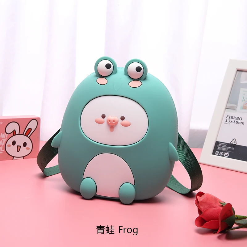 Школьный ранец с мультипликационным рисунком Детские Силиконовые рюкзаки