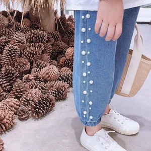 Kids Girls Pants Girls Baby Casual Trousers Spring Autumn Fashion Child Kids Outwear Jeans Pants