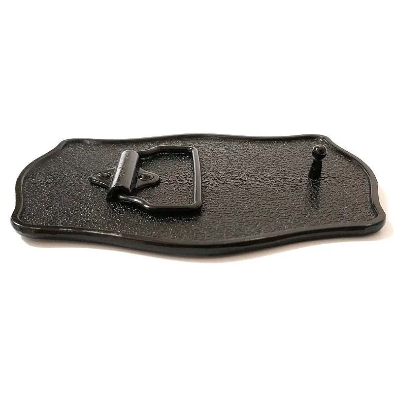 Классические ковбойские черные и белые пряжки для ремня мужские брендовые в