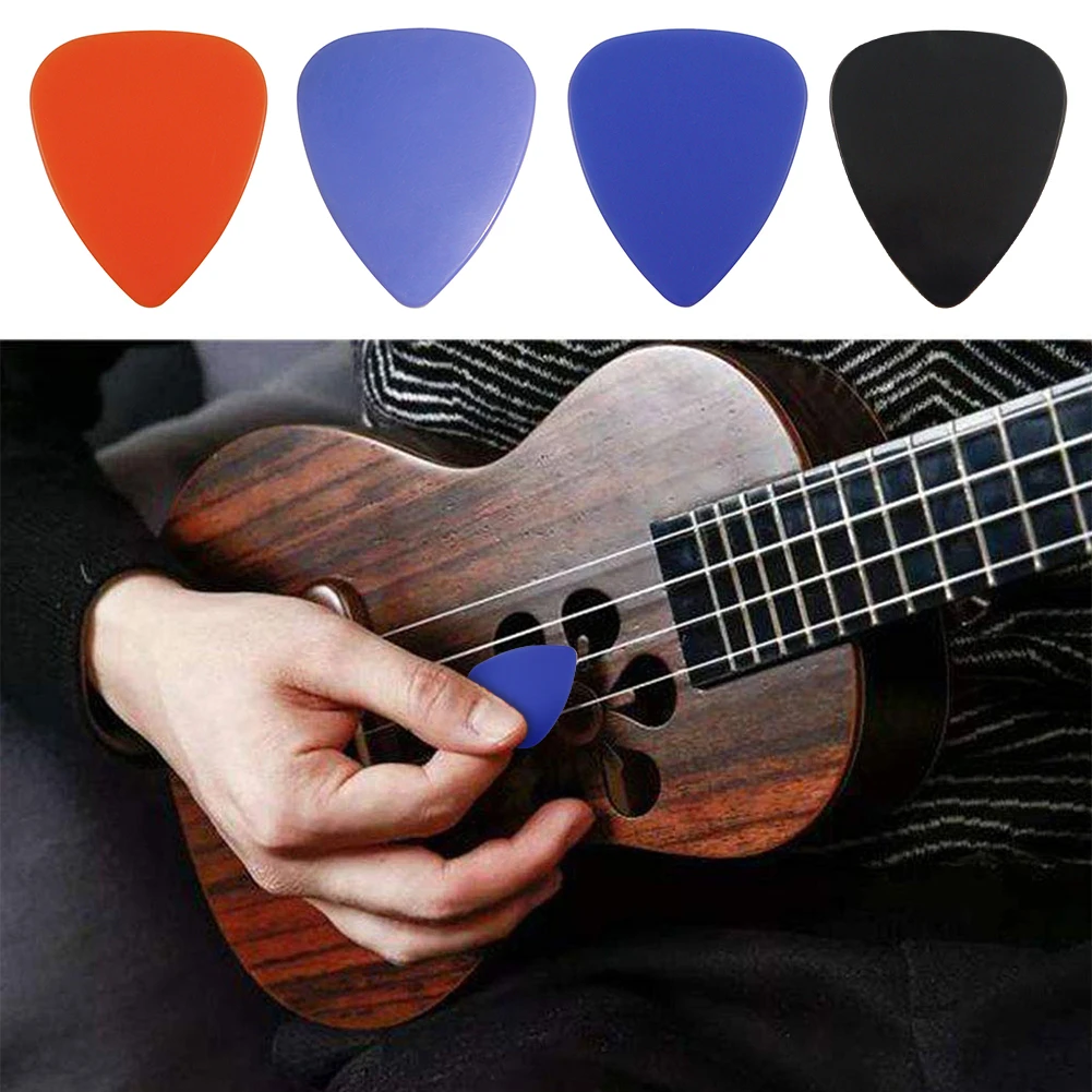 1pc assorted farben gitarre teil zubehör 08mm dicken folk elektrische bass plektrum gitarre musical instruments picks free global shipping