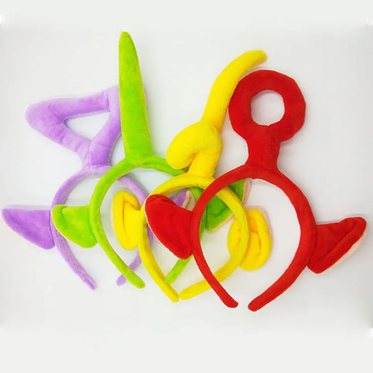 Супер милая плюшевая игрушка-телепузик повязка на голову с ушами | Игрушки и