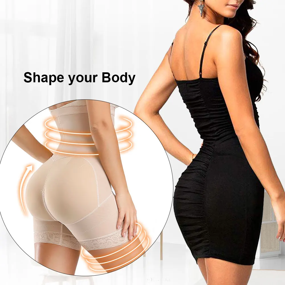 Lover Beauty High Waist Control Panties Butt Lifter Seamless Slimming Underwear Women Postpartum Tummy Control Shapewear