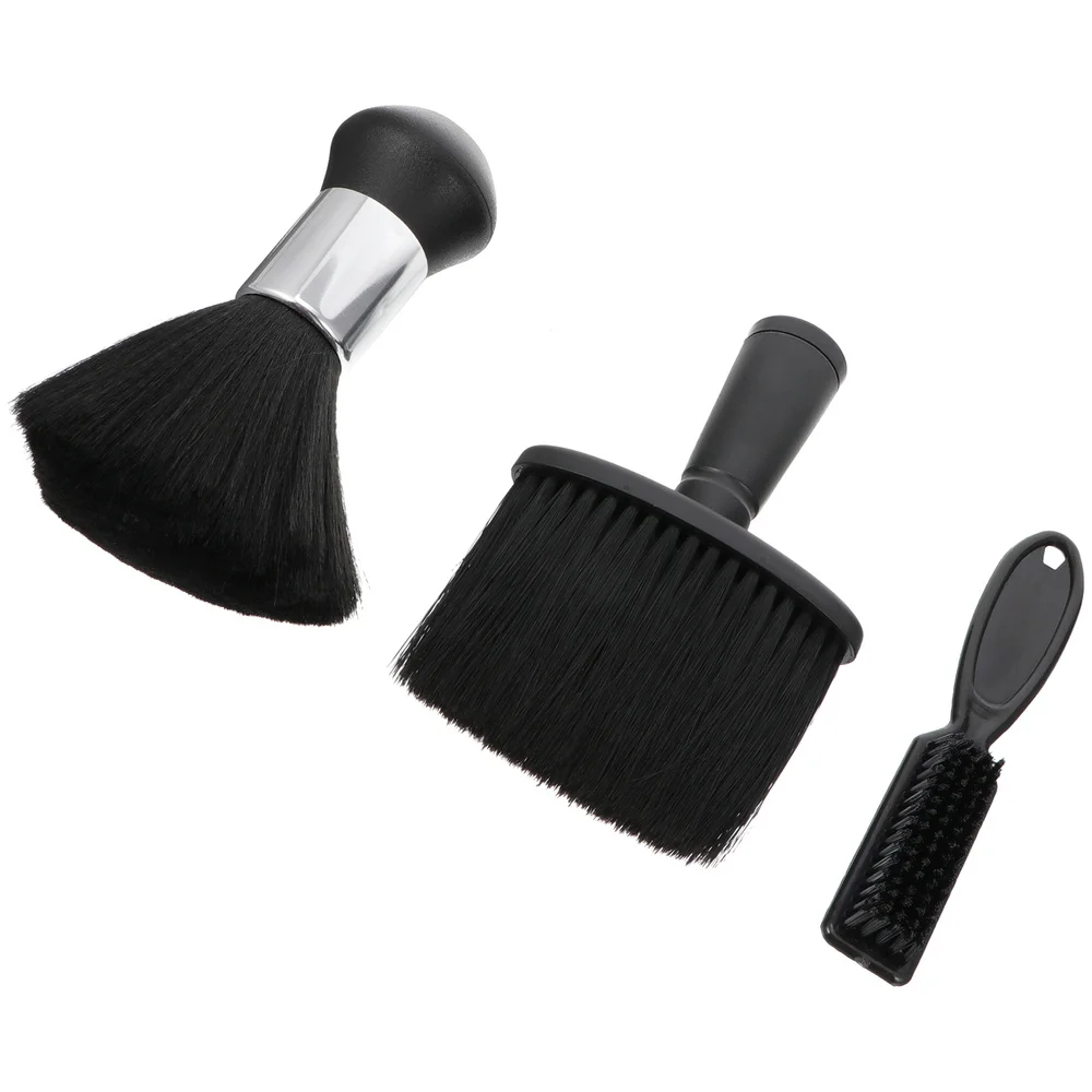 

3pcs Salon Barber Brushes Hair Cutting Neck Duster Brush Hairdressing Brushes