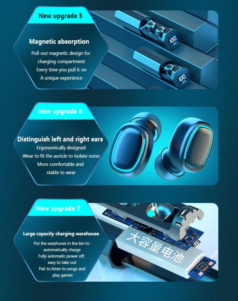 Bluetooth-наушники B9 водонепроницаемые с микрофоном | Электроника