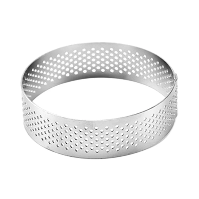 Бытовой Круглый с отверстием французский стиль мусс торт кольцо кухня выпечки