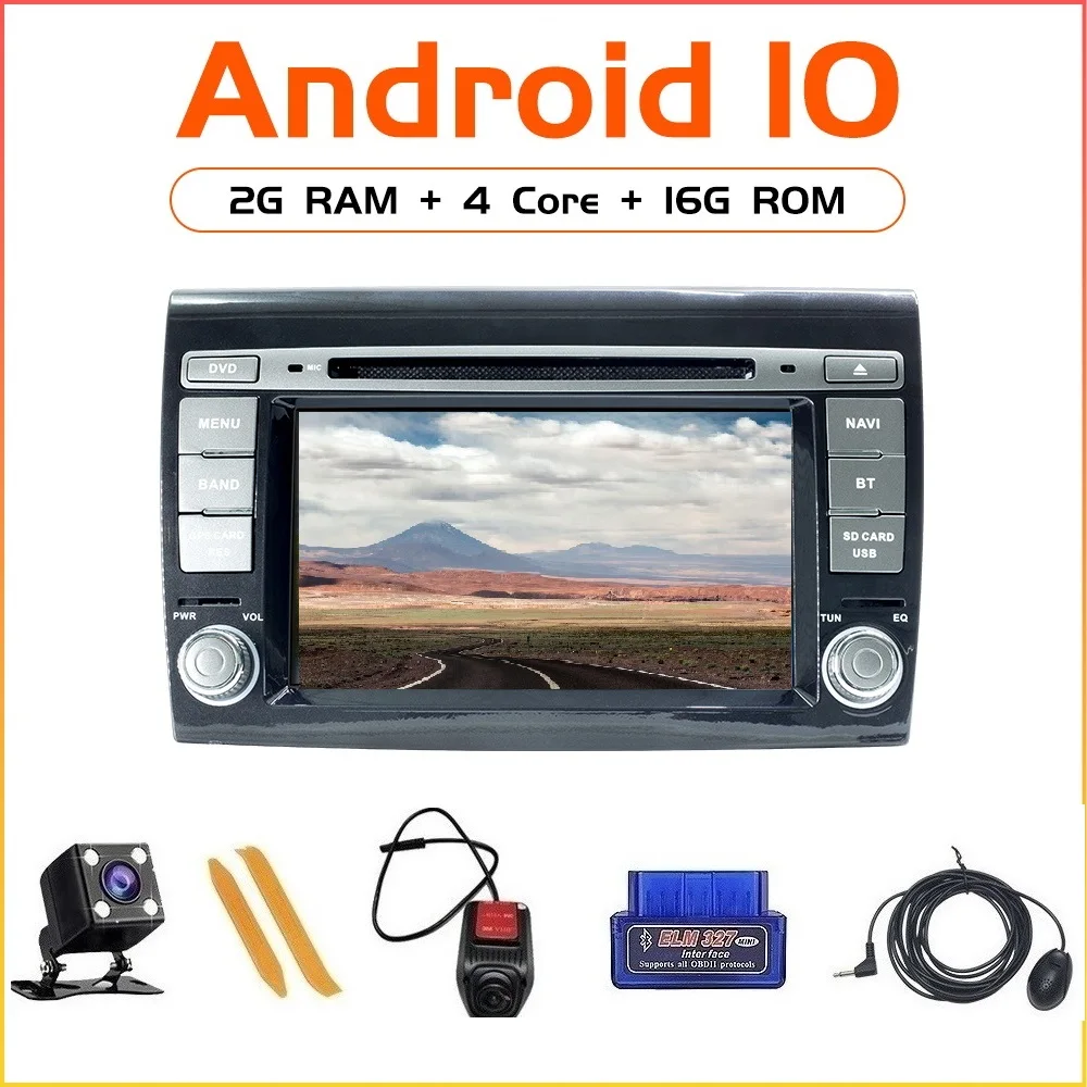 ZLTOOPAI Android 10 0 для Fiat Bravo 2007 2008 2009 2010 2011 2012 Авто радио GPS навигация автомобильный
