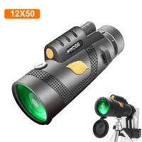 hd monocular 16x52 dual focus handheld telescope outdoor low light night vision binoculars for camping hunting tourism