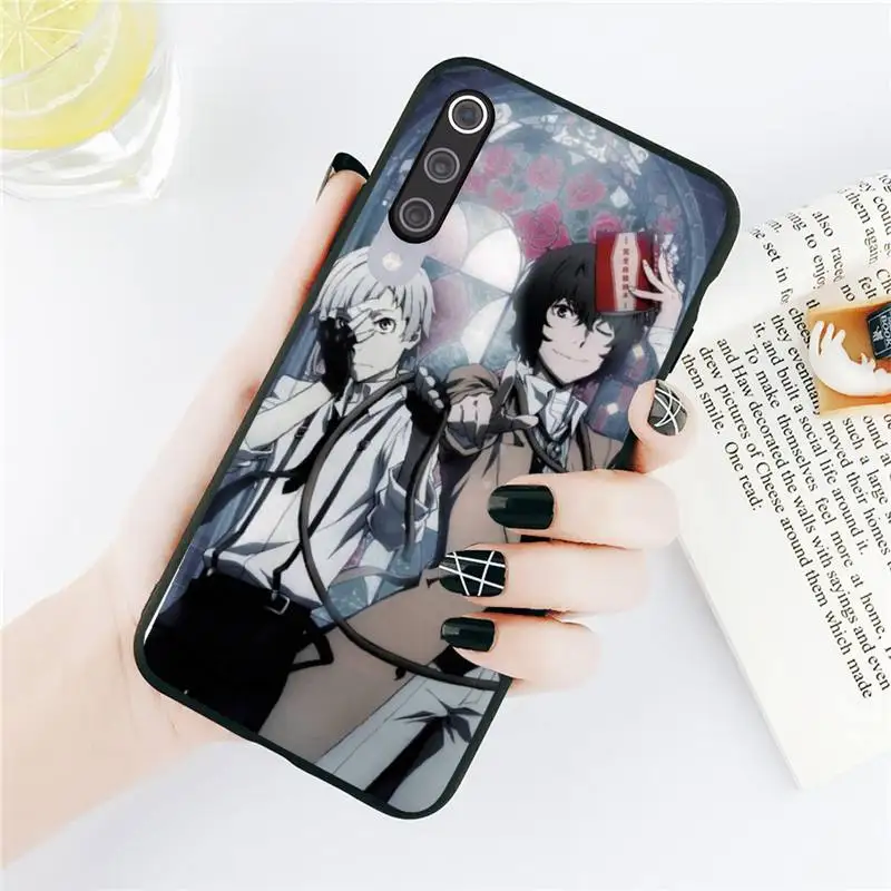 

bungou stray dogs Hard Phone Cases For Xiaomi Redmi 4x 5 plus 6A 7 7A 8 mi8 8lite 9 note 4 5 7 8 pro