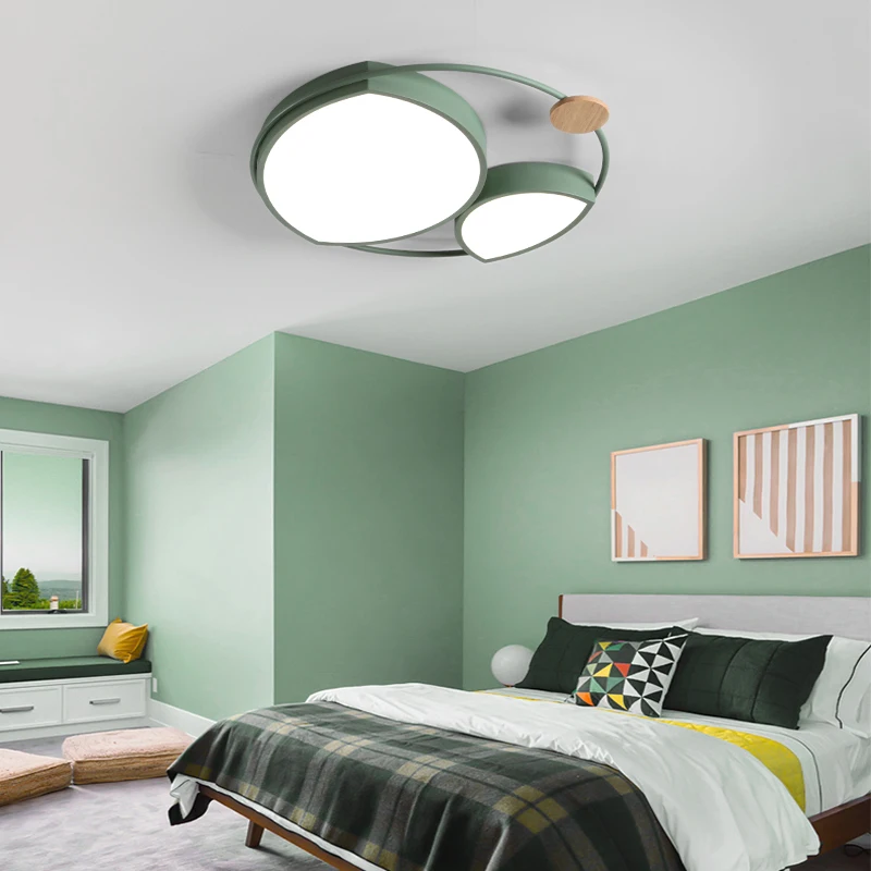 

Люстра, зеленый/розовый/белый/серый, домашнее украшение, современные минималистичные модные лампы для детской комнаты, кухни, кабинета